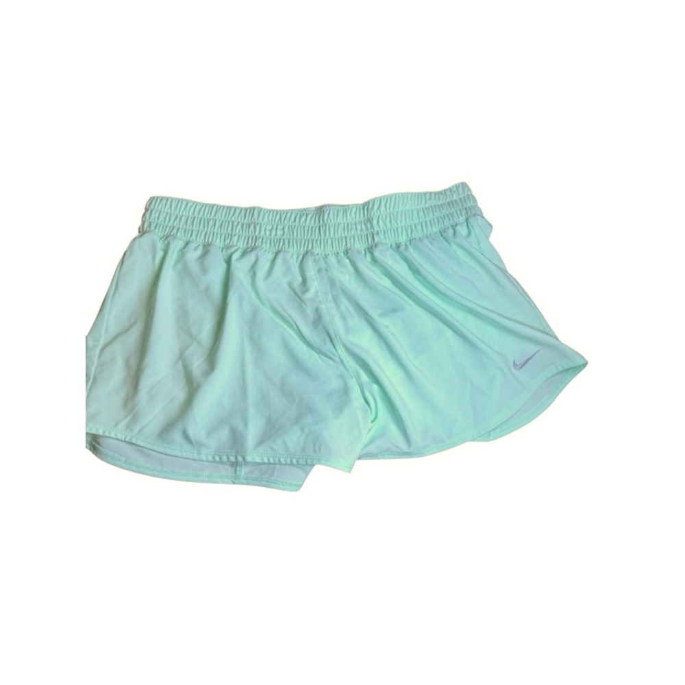 Women's Nike Light Blue green Athletic Shorts XL e58